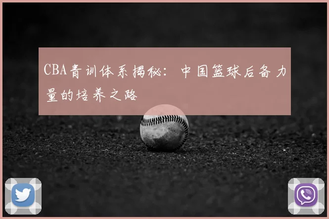 CBA青训体系揭秘:中国篮球后备力量的培养之路
